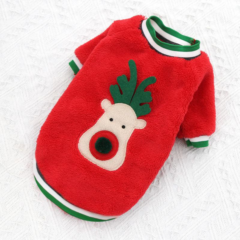 Festive Furry Friend Christmas Sweater