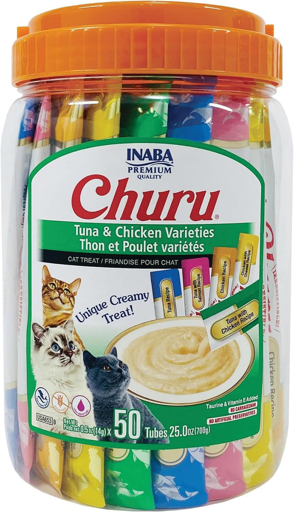 Churu Lickable Cat Treat Tubes