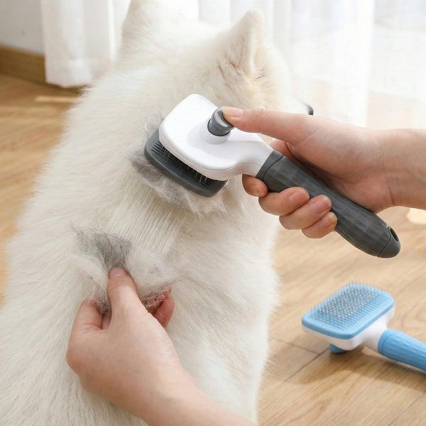 DualCare Pet Slicker Grooming Brush