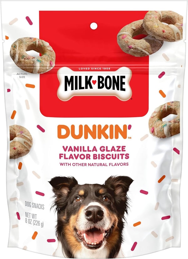 Vanilla Glaze Donut Dog Treats